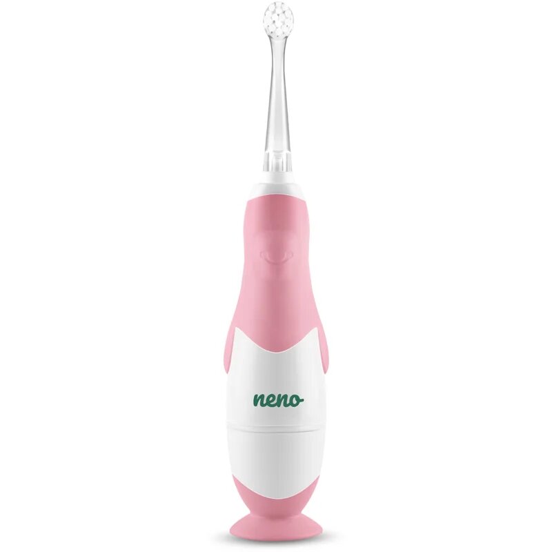 NENO Denti Pink детска електрическа четка за зъби със сменяеми батерии 3 m+ 1 бр.