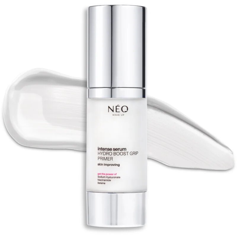 NEO MAKE UP Intense Serum Hydro Boost Grip Primer хидратираща основа за перфектен външен вид 30 мл.