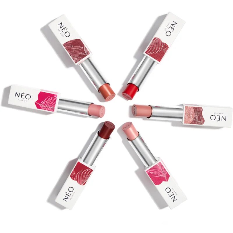 NEO MAKE UP Intense Serum No Transfer Lipstick дълготрайно червило с матиращ ефект цвят 04 Everyday Is Pink 3.5 гр.