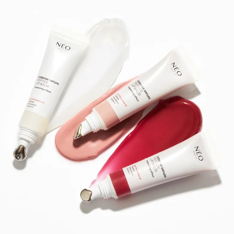 NEO MAKE UP Intense Serum Peptide Lip Balm интезивен балсам за устни с пептиди цвят 03 Perfect Berry 10 мл.