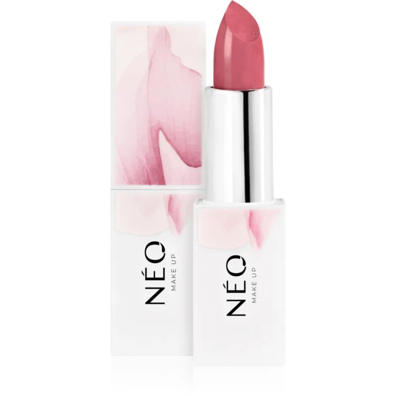 NEO MAKE UP Intense Serum Sheer Lipstick кремообразно хидратиращо червило цвят 04 Raspberry Pudding 4.3 гр.