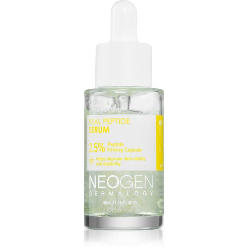 Neogen Dermalogy Real Peptide Serum хидратиращ серум против бръчки увеличаващ еластичността на кожата 30 мл.