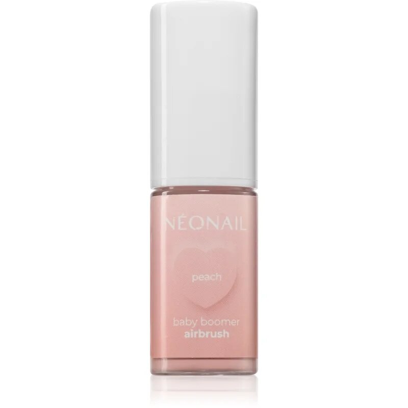 NeoNail Baby Boomer Airbrush цветна пудра за нокти цвят Peach 5 гр.