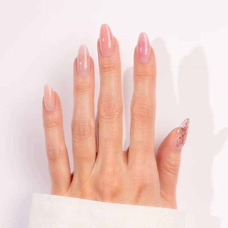 NeoNail Duo Acrylgel Shimmer Tulip гел за гел и акрилни нокти 15 гр.