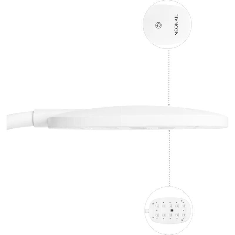 NeoNail Flexi Tips LED Lamp LED лампа за оформяне на маникюр с гел 1 бр.