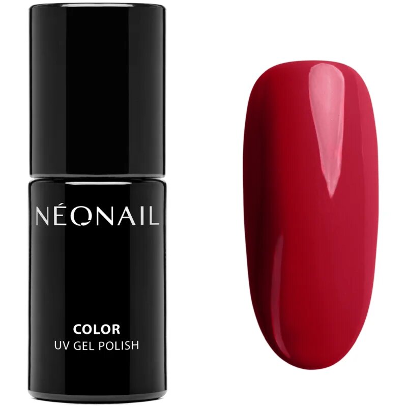 NeoNail Lady In Red гел лак за нокти цвят Raspberry Red 72 мл.
