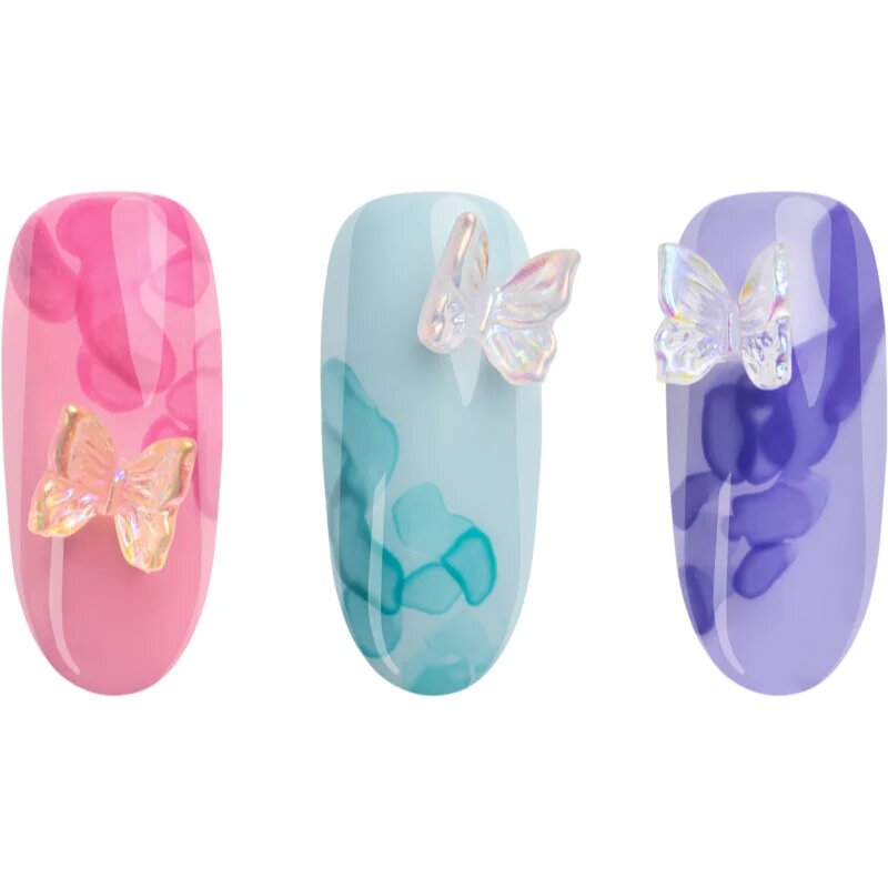 NeoNail Nail Art 3D Butterflies украса за нокти 10 бр.