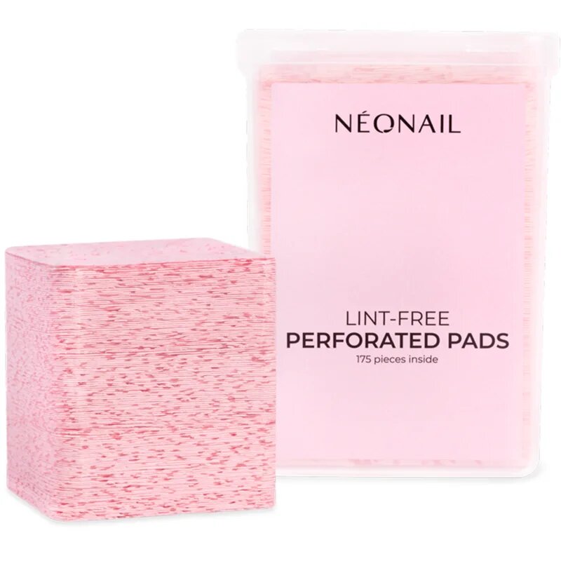 NeoNail Pads Lint-Free Perforated почистващи тампони за нокти 175 бр.