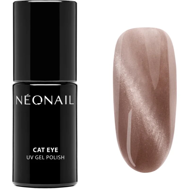NeoNail Rhythm Of Spring гел лак за нокти с използване на UV/LED лампа цвят Sunlit Shimmer (Cat Eye) 7.2 мл.