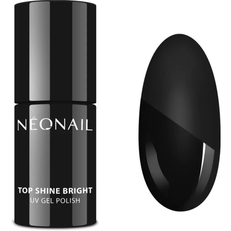NeoNail Top Shine Bright гел топ лак за нокти 72 мл.