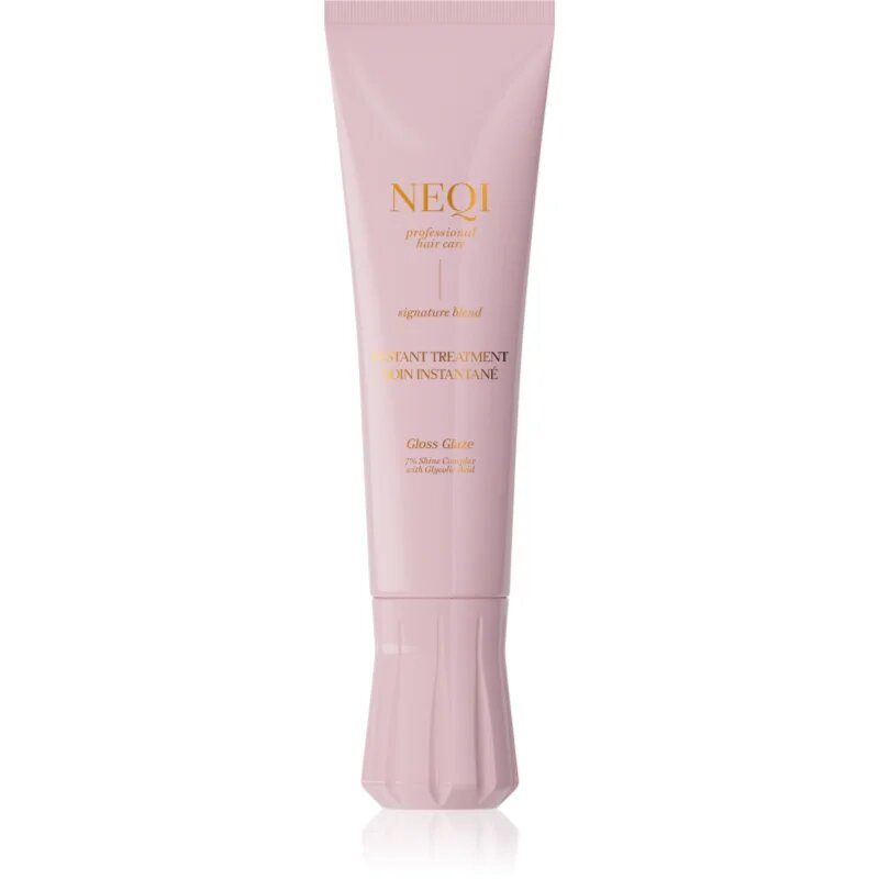 NEQI Treatment Treasure Gloss Glaze регенерираща процедура за здрав блясък за всички видове коса 100 мл.