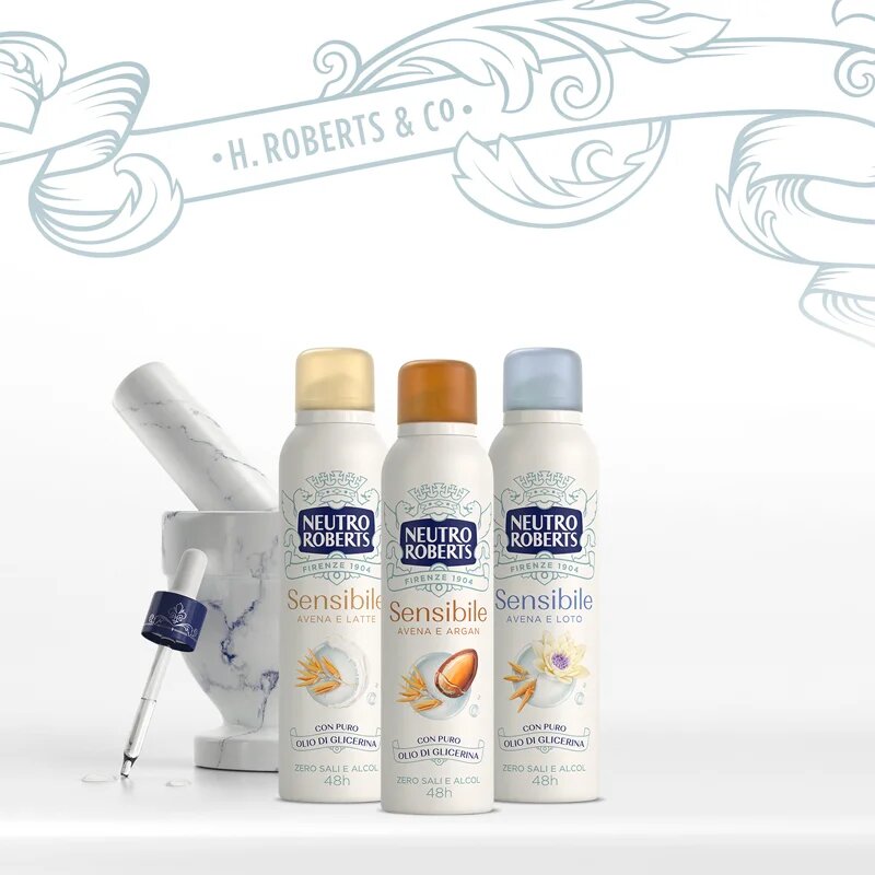Neutro Roberts Avena e Argan дезодорант в спрей с 48 часов ефект 150 мл.