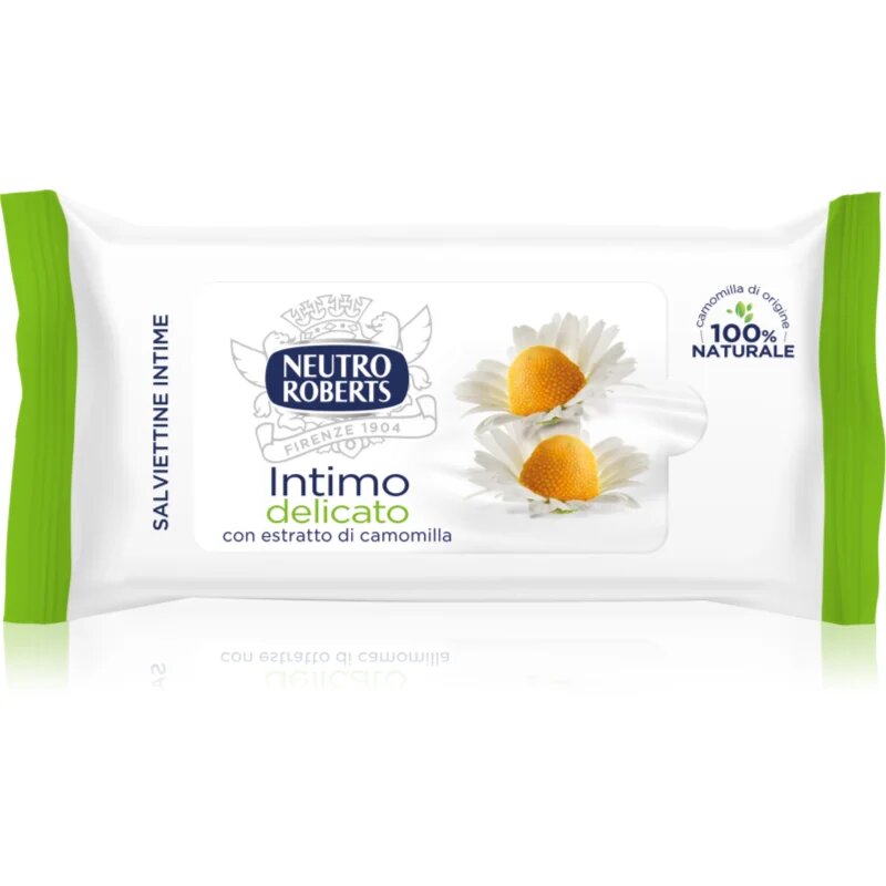 Neutro Roberts Intimo & Estratto di Camomilla кърпички за интимна хигиена 12 бр.