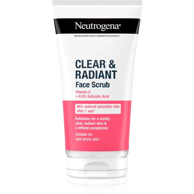 Neutrogena Clear & Radiant пилинг 150 мл.