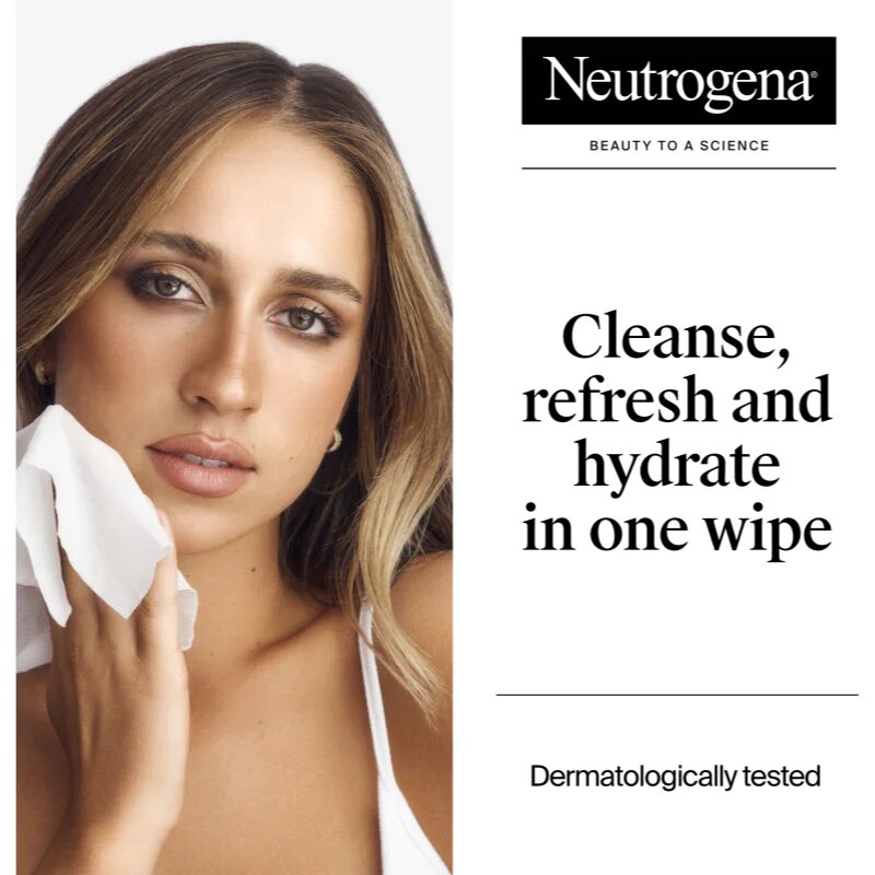 Neutrogena Hydro Boost® фини почистващи кърпички 25 бр.