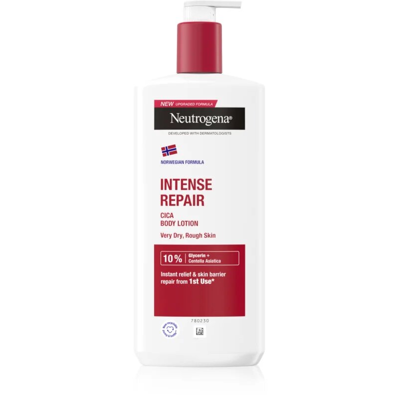 Neutrogena Norwegian Formula® интензивно регенериращо мляко за тяло за суха кожа 400 мл.