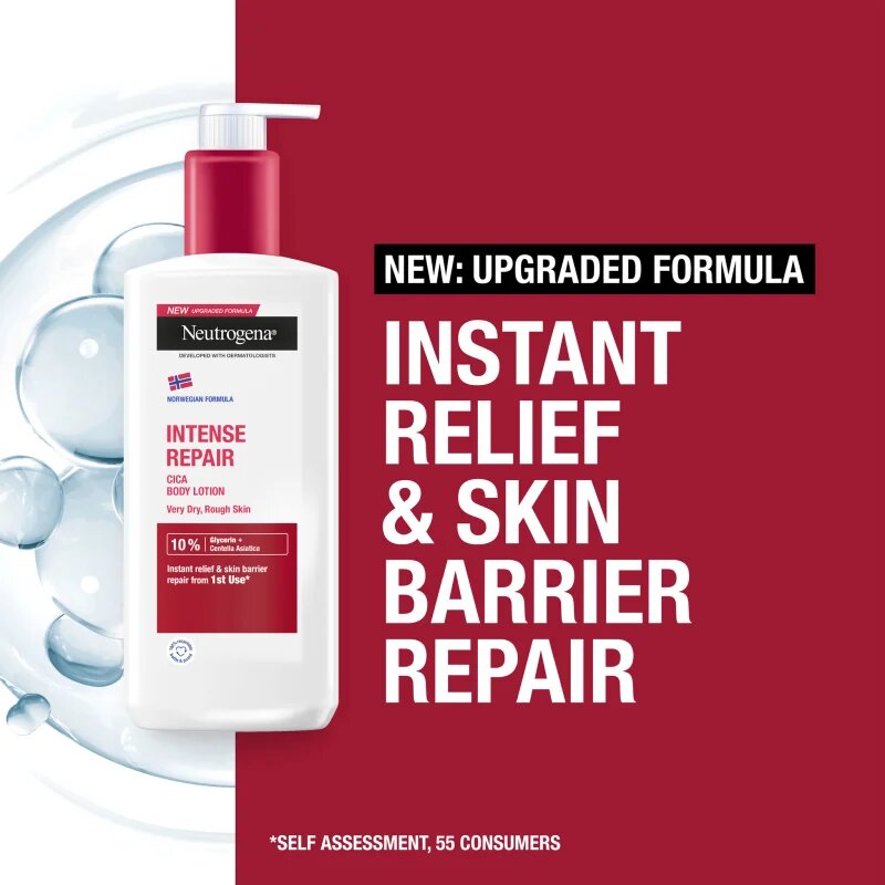 Neutrogena Norwegian Formula® интензивно регенериращо мляко за тяло за суха кожа 400 мл.