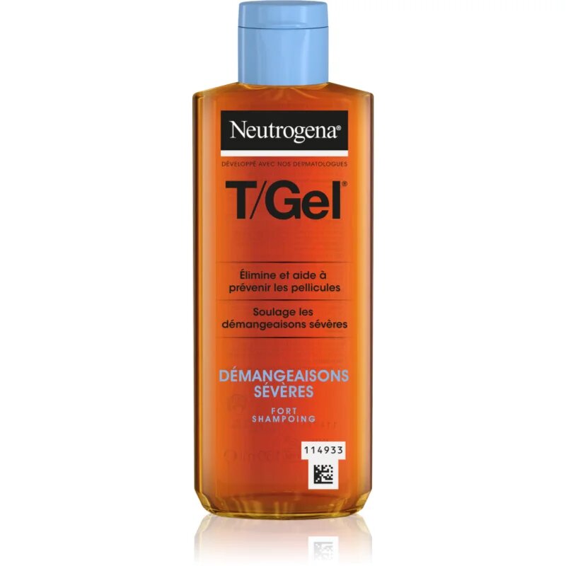 Neutrogena T/Gel Fort шампоан против пърхот за суха и сърбяща кожа на главата 150 мл.