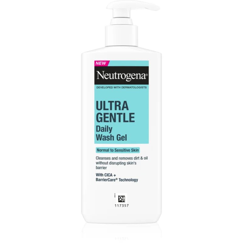 Neutrogena Ultra Gentle почистващ гел 200 мл.