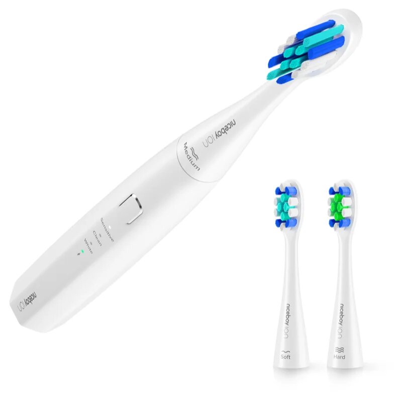 Niceboy ION Sonic Lite звукова електрическа четка за зъби White 1 бр.