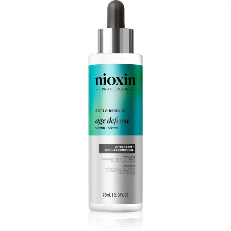 Nioxin Age defense Serum хидратиращ серум за красива коса и кожа 70 мл.