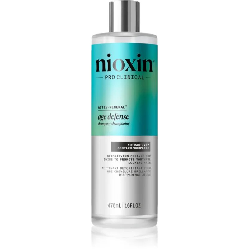 Nioxin Age defense Shampoo шампоан анти стареене за всички видове коса 475 мл.