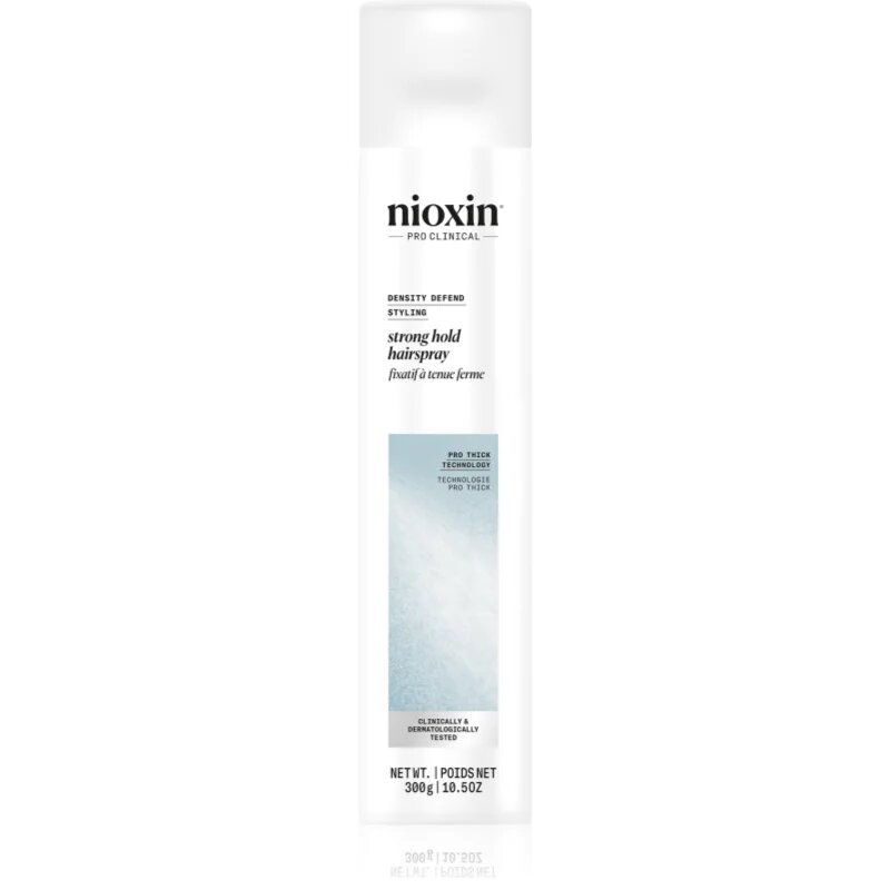 Nioxin Density Defend Styling Strong Hold Hairspray лак за коса за съвършен обем 300 мл.