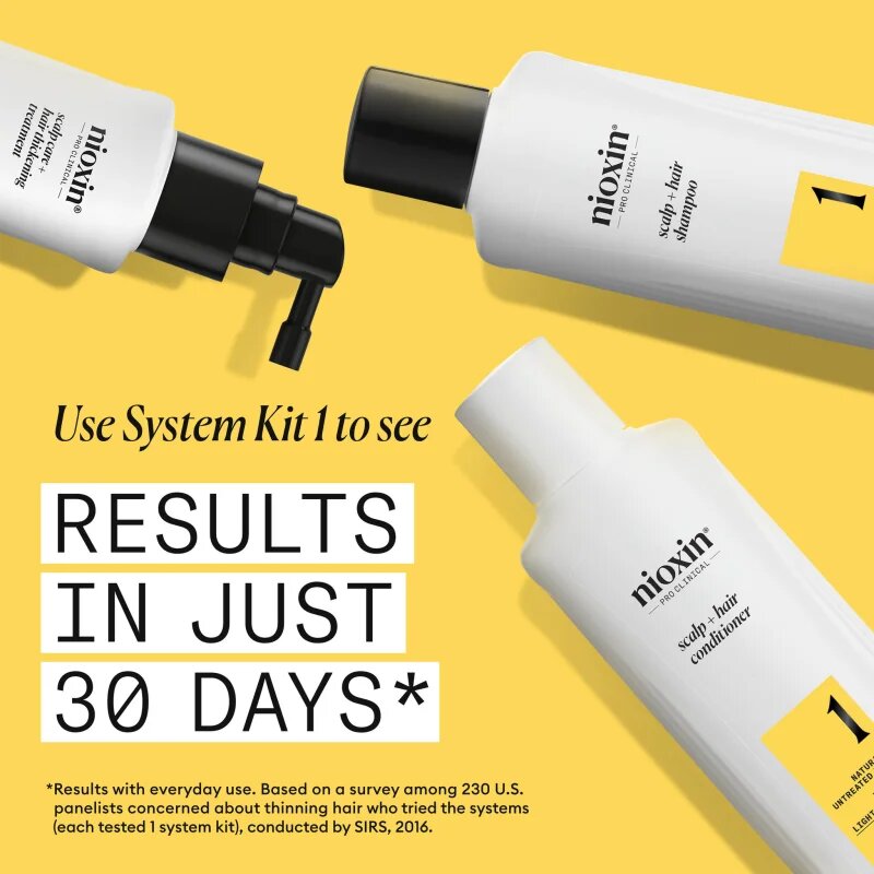 Nioxin System 1 шампоан против косопад 300 мл.