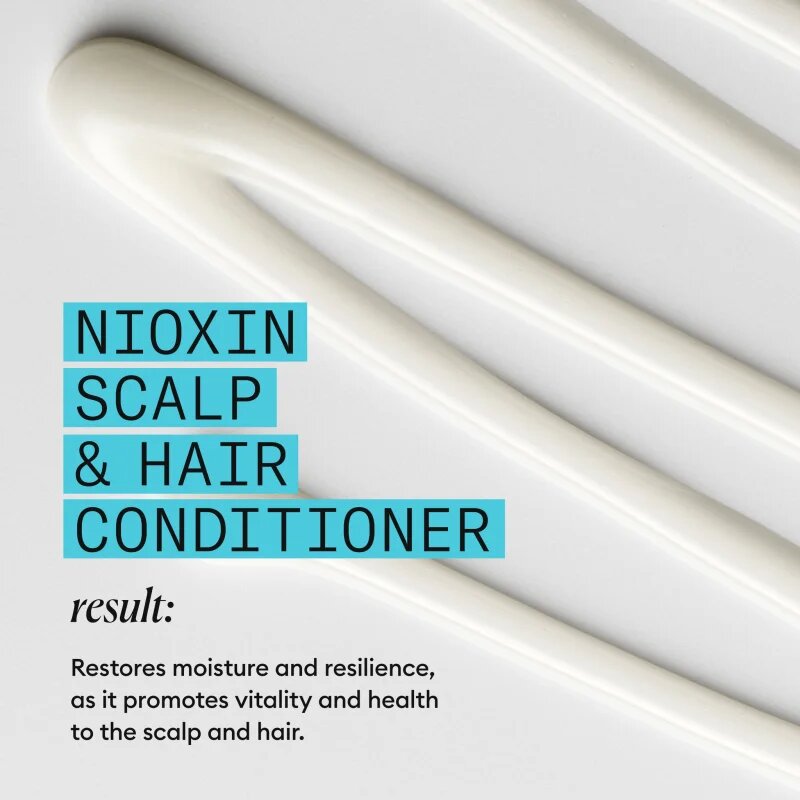 Nioxin System 3 Scalp + Hair Conditioner балсам за боядисана оредяваща коса 300 мл.