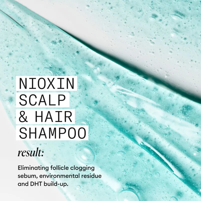 Nioxin System 3 Scalp + Hair Shampoo почистващ шампоан за боядисана и оредяваща коса 1000 мл.