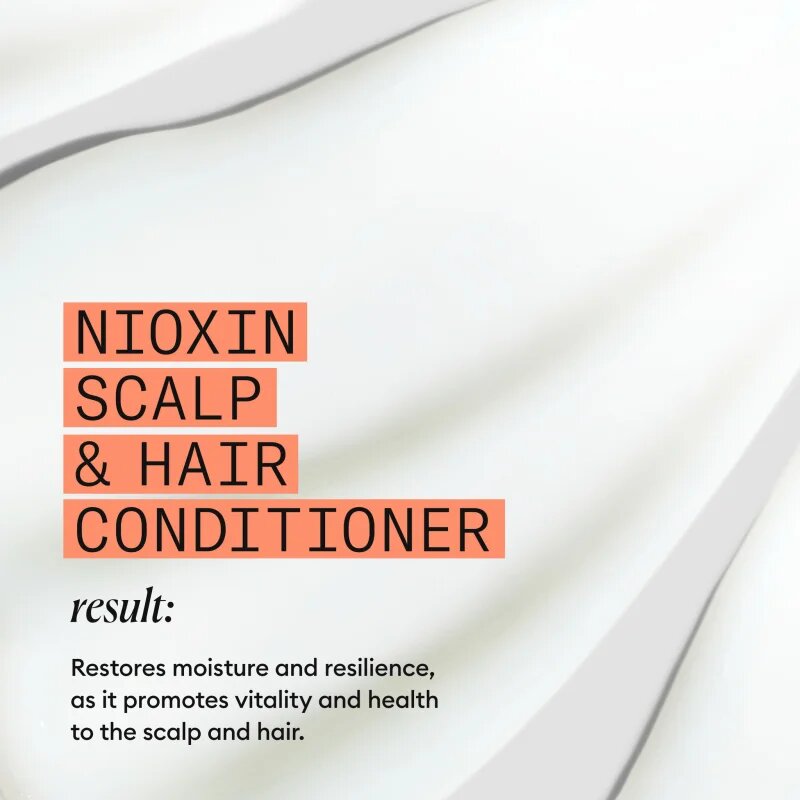 Nioxin System 4 Scalp + Hair Conditioner хидратиращ и подхранващ балсам за боядисана и увредена коса 300 мл.