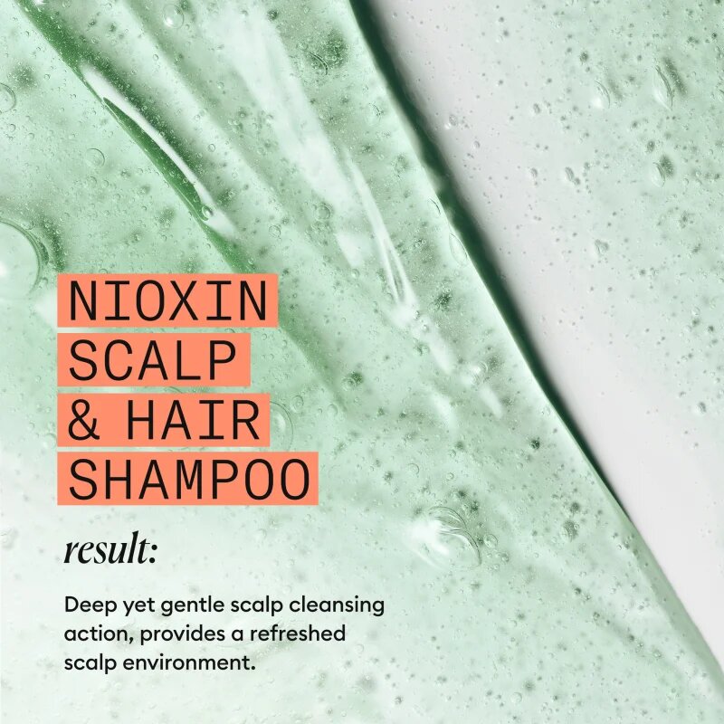 Nioxin System 4 Scalp + Hair Shampoo нежен шампоан за боядисана и увредена коса 1000 мл.