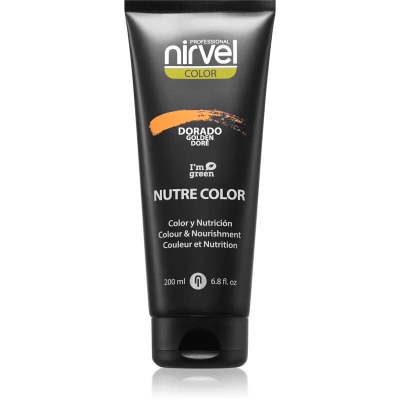 Nirvel Nutre Color подхранваща тонираща маска За коса цвят Dorado 200 мл.