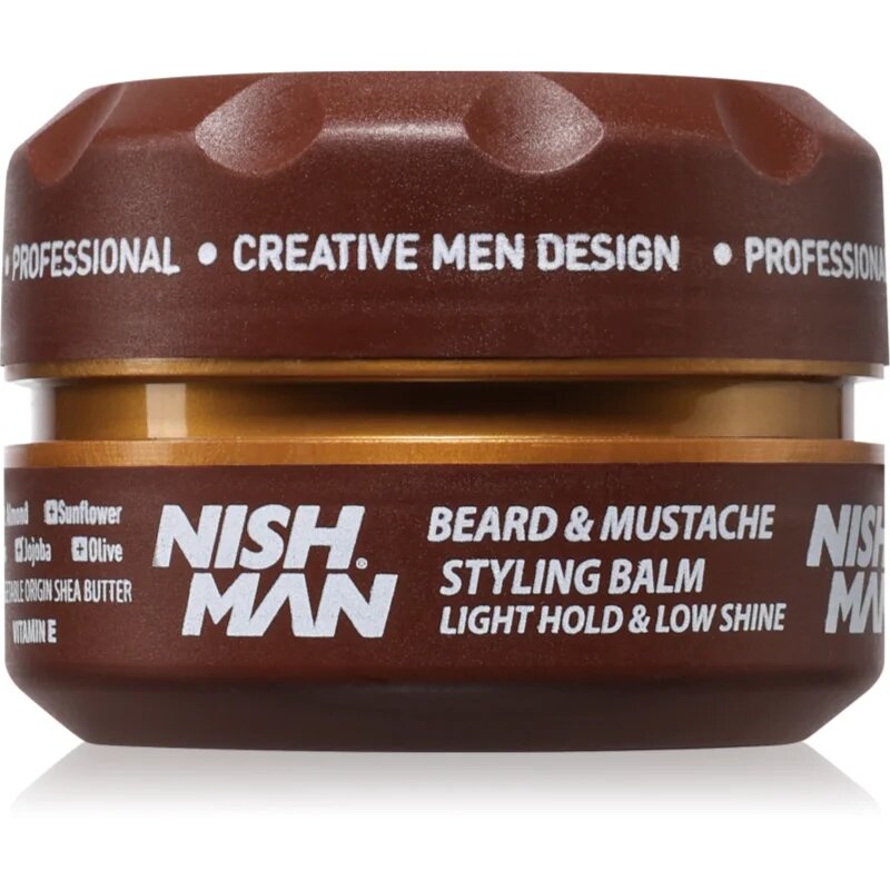 Nish Man Beard & Mustache восък за брада 100 мл.