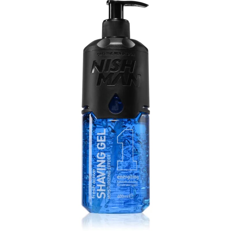 Nish Man Energizing гел за бръснене за мъже 400 гр.