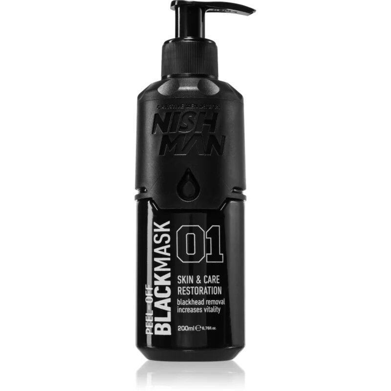 Nish Man Peel-Off Mask черна пилинг маска за мъже 200 мл.