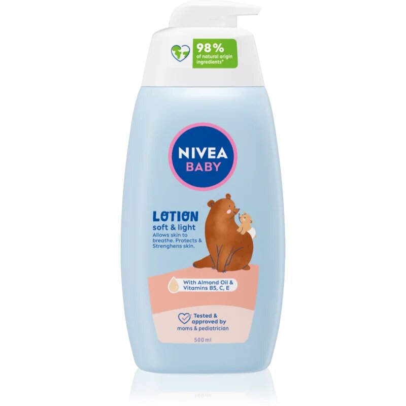 Nivea BABY хидратиращо мляко за тяло 500 мл.