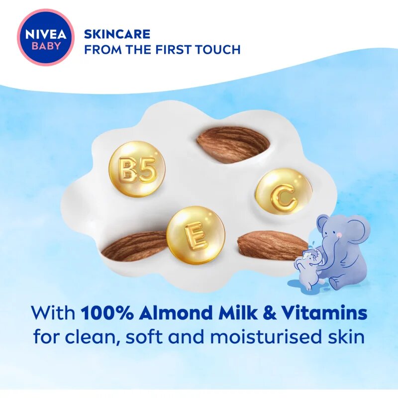 Nivea BABY нежен душ гел 450 мл.