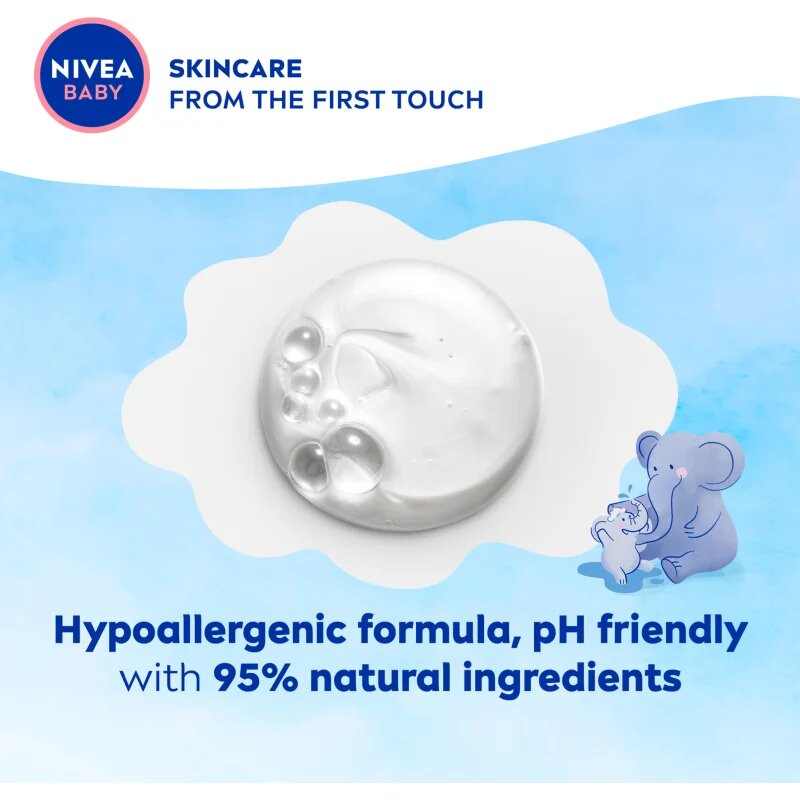 Nivea BABY нежен душ гел 450 мл.