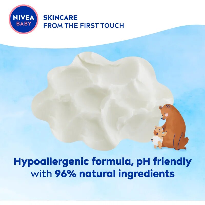 Nivea BABY защитен крем за всекидневна грижа за дупето 100 мл.