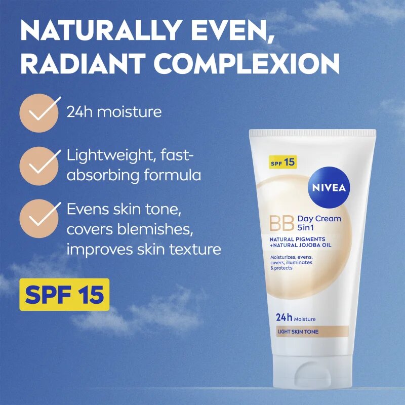 Nivea BB Cream дневен крем цвят Light 50 мл.