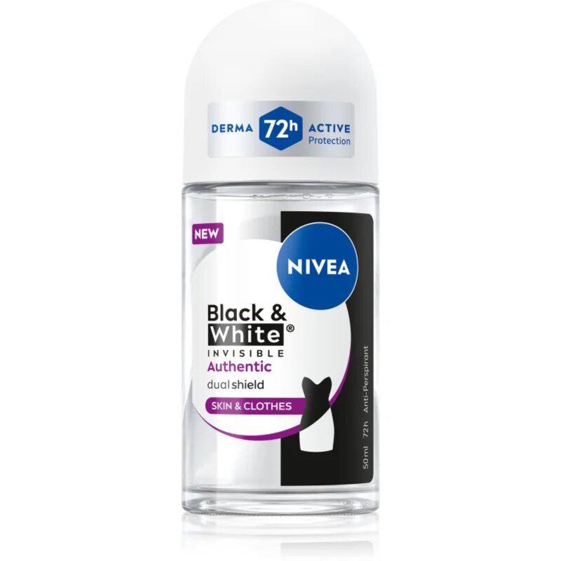 Nivea Black & White Authentic рол- он против изпотяване 50 мл.