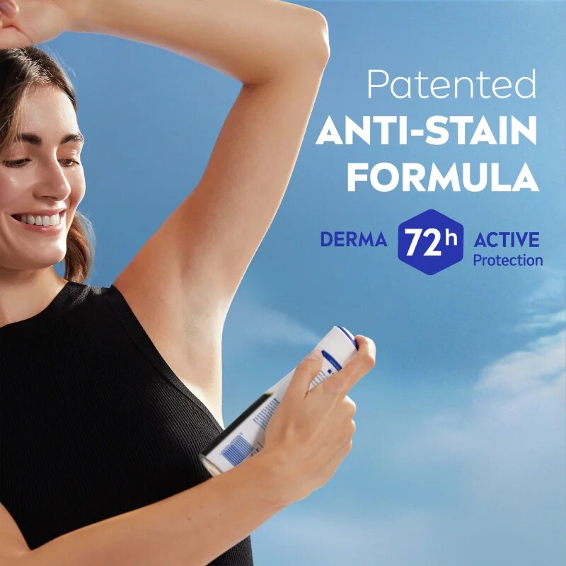 Nivea Black & White Invisible Silky Smooth антиперспирант-спрей за жени 200 мл.