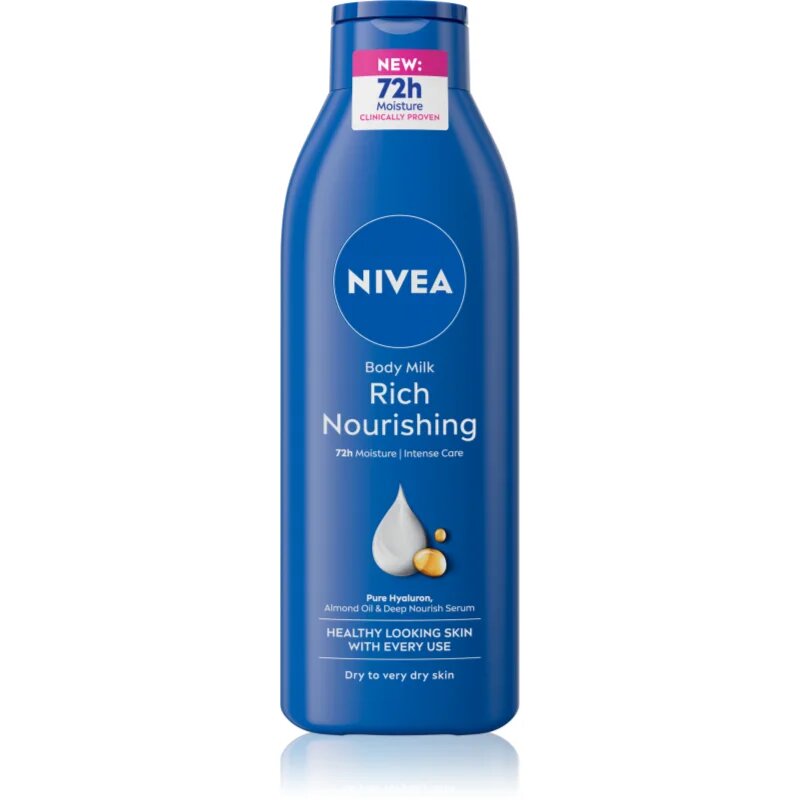 Nivea Body Milk подхранващ лосион за тяло 250 мл.