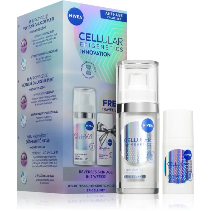 Nivea Cellular Epigenetics подаръчен комплект за подмладяване на кожата на лицето