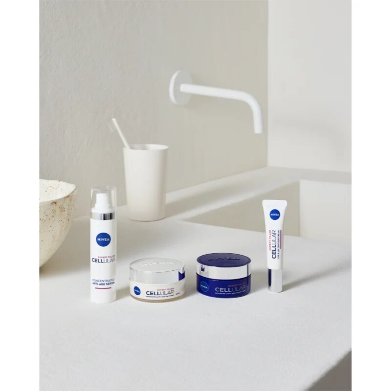 Nivea Cellular Expert Filler стягащ крем за очния контур и контура на устните с хиалуронова киселина 15 мл.