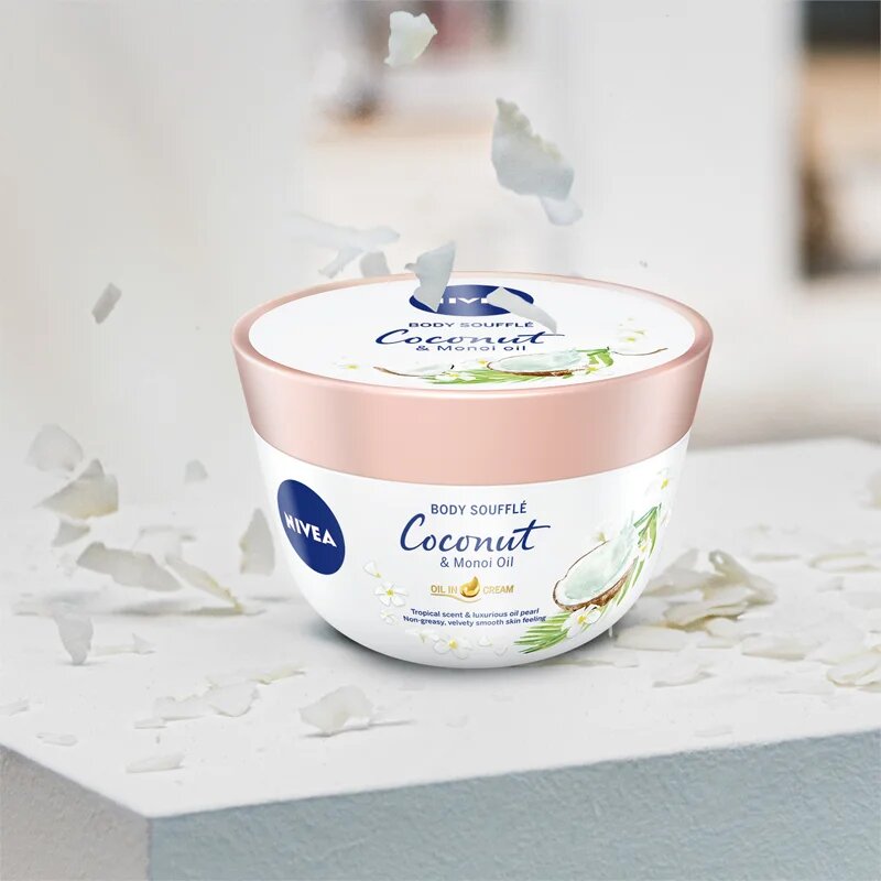 Nivea Coconut & Monoi Oil суфле за тяло 200 мл.