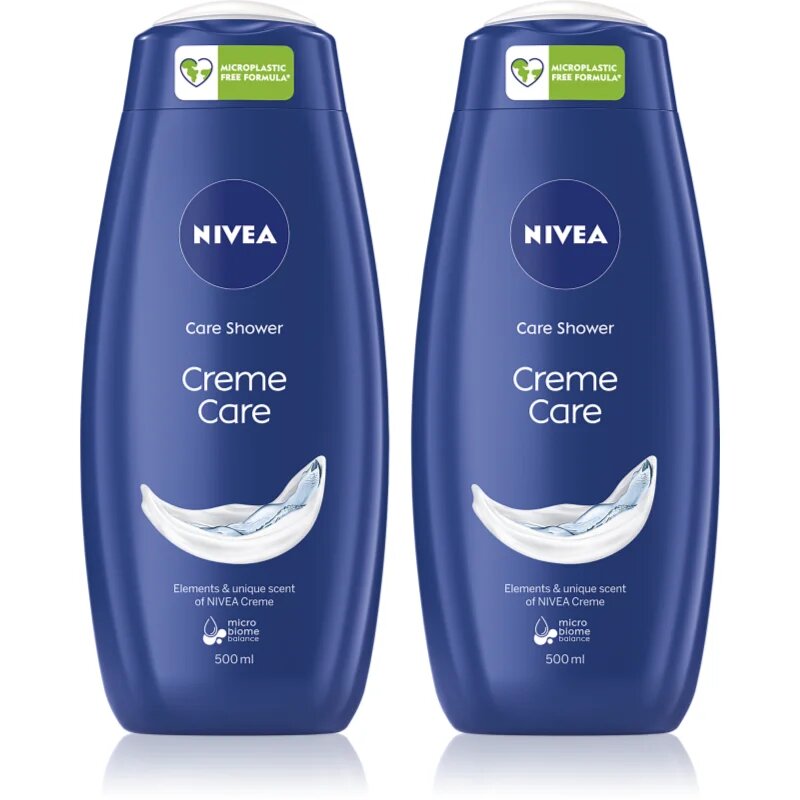 Nivea Creme Care крем душ гел изгодна опаковка 2 x 500 ml