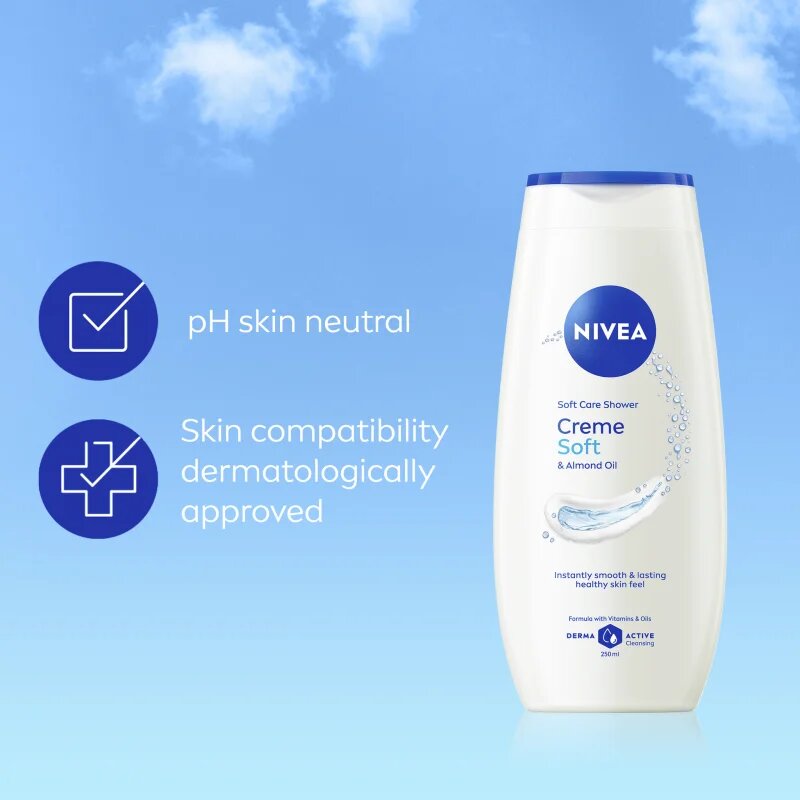 Nivea Creme Soft душ гел - грижа 50 мл.
