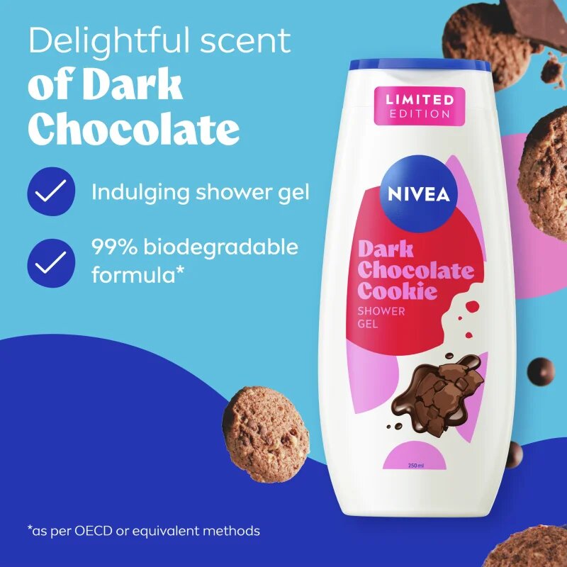 Nivea Dark Chocolate душ гел 250 мл.
